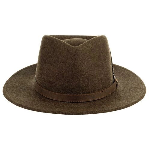 Шляпа федора stetson 2198135 traveller woolfelt MIX, размер 59