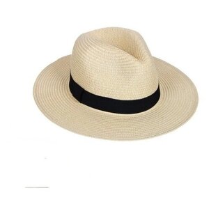 Шляпа женская летняя, пляжная, вечерняя, с широкими полями, панама GALANTE р-р 58