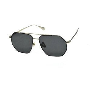 Солнцезащитные очки Baldinini, авиаторы, оправа: металл, для мужчин, серый