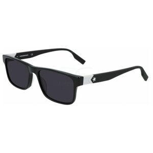 Солнцезащитные очки Converse, прямоугольные, оправа: пластик, с защитой от УФ, для мужчин, черный