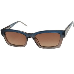 Солнцезащитные очки Enni Marco, прямоугольные, с защитой от УФ, для женщин, синий