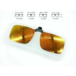 Солнцезащитные очки Fedrov, прямоугольные, оправа: металл, с защитой от УФ, зеркальные, поляризационные