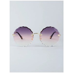Солнцезащитные очки Graceline, панто, оправа: металл, для женщин, золотой