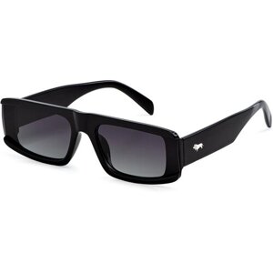 Солнцезащитные очки LABBRA, вайфареры, поляризационные, с защитой от УФ, для женщин, черный
