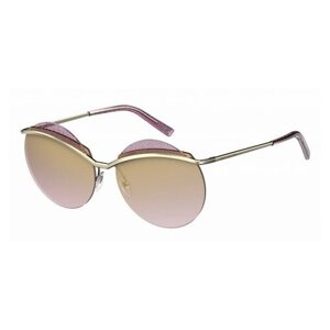 Солнцезащитные очки MARC JACOBS, круглые, оправа: металл, для женщин