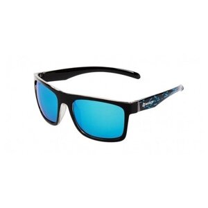 Солнцезащитные очки Nisus, квадратные, оправа: металл, поляризационные, с защитой от УФ, синий
