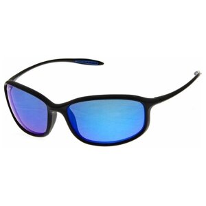 Солнцезащитные очки NORFIN, овальные, поляризационные, с защитой от УФ, зеркальные, черный