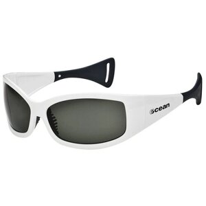 Солнцезащитные очки OCEAN, овальные, оправа: пластик, спортивные, поляризационные, с защитой от УФ, белый