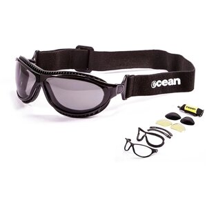 Солнцезащитные очки OCEAN, овальные, спортивные, ударопрочные, поляризационные, с защитой от УФ, устойчивые к появлению царапин, черный
