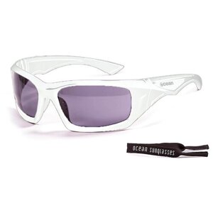 Солнцезащитные очки OCEAN, прямоугольные, ударопрочные, спортивные, поляризационные, с защитой от УФ, устойчивые к появлению царапин, белый
