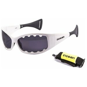 Солнцезащитные очки OCEAN, прямоугольные, ударопрочные, спортивные, поляризационные, с защитой от УФ, устойчивые к появлению царапин, белый