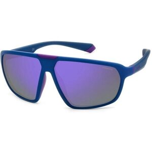 Солнцезащитные очки Polaroid, кошачий глаз, оправа: пластик, фиолетовый