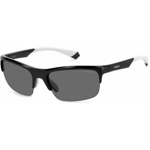 Солнцезащитные очки Polaroid, прямоугольные, спортивные