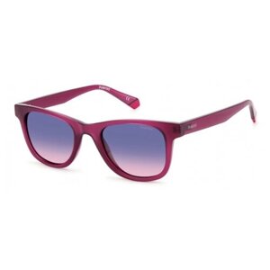 Солнцезащитные очки Polaroid, вайфареры, для женщин, розовый