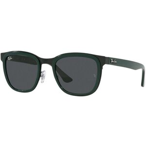 Солнцезащитные очки Ray-Ban, квадратные, оправа: металл, зеленый