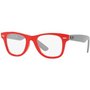 Солнцезащитные очки Ray-Ban, вайфареры, оправа: пластик, красный