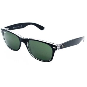 Солнцезащитные очки Ray-Ban, вайфареры, зеленый