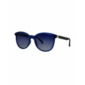 Солнцезащитные очки Romeo, круглые, поляризационные, с защитой от УФ, для женщин, синий