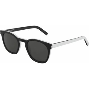 Солнцезащитные очки Saint Laurent, кошачий глаз, для женщин