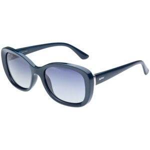 Солнцезащитные очки StyleMark, прямоугольные, поляризационные, с защитой от УФ, градиентные, устойчивые к появлению царапин, для женщин, синий