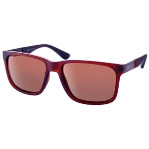 Солнцезащитные очки StyleMark, вайфареры, оправа: пластик, поляризационные, с защитой от УФ, устойчивые к появлению царапин, для мужчин, коричневый