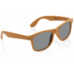 Солнцезащитные очки XD COLLECTION, вайфареры, оправа: пластик, складные, с защитой от УФ, оранжевый