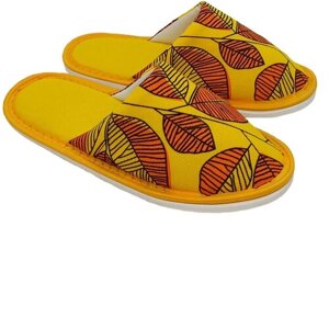 Тапочки ivshoes С-6ЖМ (пч)-МР, текстиль, размер 40-41, желтый, оранжевый