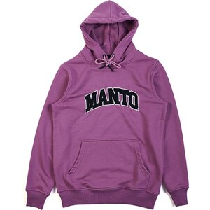 Толстовка Manto, силуэт свободный, капюшон, размер XL, фиолетовый