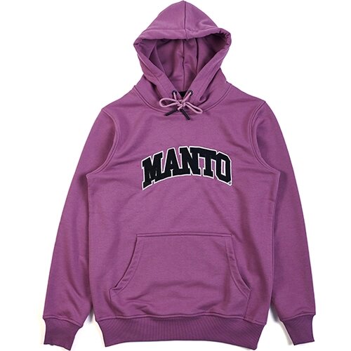 Толстовка Manto, силуэт свободный, капюшон, размер XL, фиолетовый