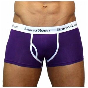 Трусы хипсы Romeo Rossi, средняя посадка, размер L, фиолетовый