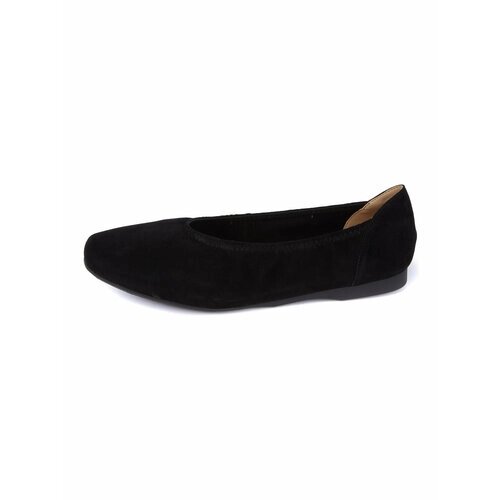 Туфли Berkonty, натуральная замша, полнота 6, размер 36, черный