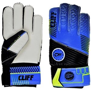 Вратарские перчатки Cliff, регулируемые манжеты, размер 5, синий