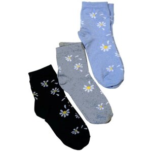 Женские носки Berchelli средние, нескользящие, размер 36-38, мультиколор