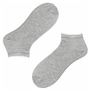 Женские носки Chobot укороченные, размер 36, мультиколор, черный