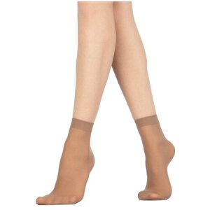 Женские носки Golden Lady средние, капроновые, 40 den, размер 0 (one size), бежевый