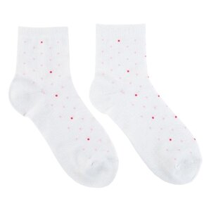 Женские носки Happy Frensis средние, размер 25, белый