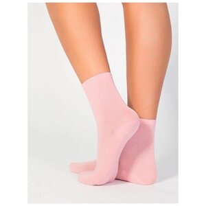 Женские носки Incanto средние, размер 39-40, белый, бежевый