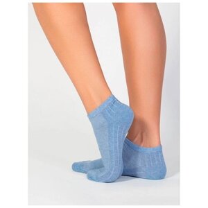 Женские носки Incanto укороченные, размер 39-40, голубой