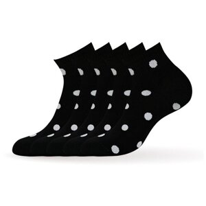 Женские носки MiNiMi, 5 пар, размер 35-38, черный