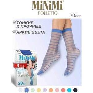 Женские носки MiNiMi, размер 0 (UNI), синий