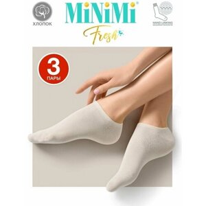 Женские носки MiNiMi, размер 35-38 (23-25), бежевый