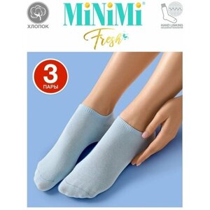 Женские носки MiNiMi, размер 39-41 (25-27), голубой