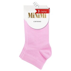 Женские носки MiNiMi укороченные, размер 35-38 (23-25), розовый