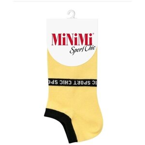 Женские носки MiNiMi укороченные, размер 35-38 (23-25), желтый