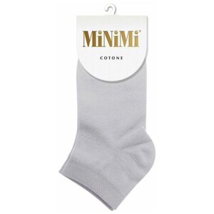 Женские носки MiNiMi укороченные, размер 35-38, серый