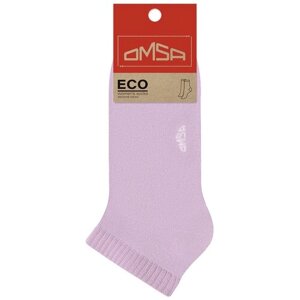 Женские носки Omsa укороченные, нескользящие, размер 35-38(23-25), фиолетовый
