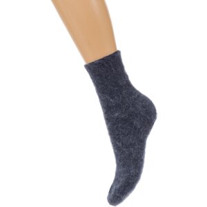 Женские носки Ростекс средние, размер 23-25, серый