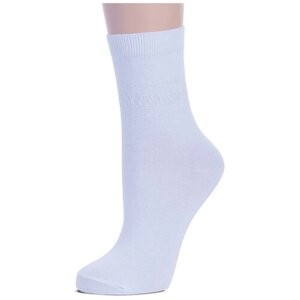 Женские носки RuSocks, размер 23 (35-37), белый