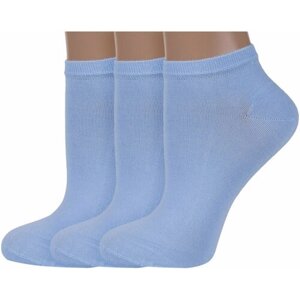 Женские носки RuSocks укороченные, размер 23-25, голубой