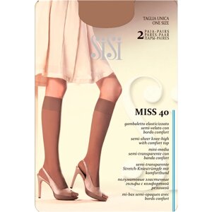 Женские носки Sisi, размер 0, бежевый
